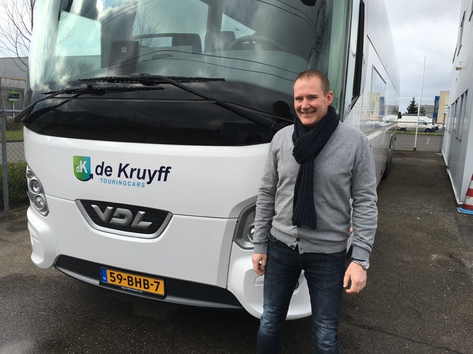 Stefan Slegers van touringcarbedrijf DeKruyff