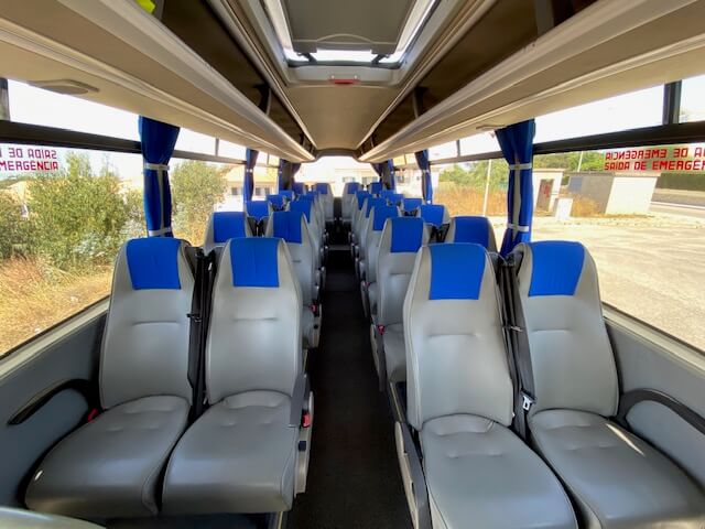 Rent a 28 seater Standard Coach (IVECO WING 2007) from Trax Shuttle Services from Lisbon District 