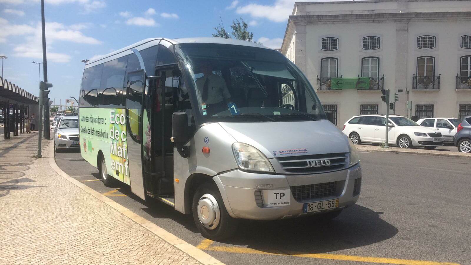 Hire a 27 seater Minibus  (IVECO DAILY 2008) from Trax Shuttle Services in Lisbon District 
