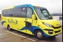 Alquila un 24 asiento Minibús (IVECO Bus pequeño con los servicios básicos  2015) de AUTOCARES GRUPO BENIDORM en Benidorm 