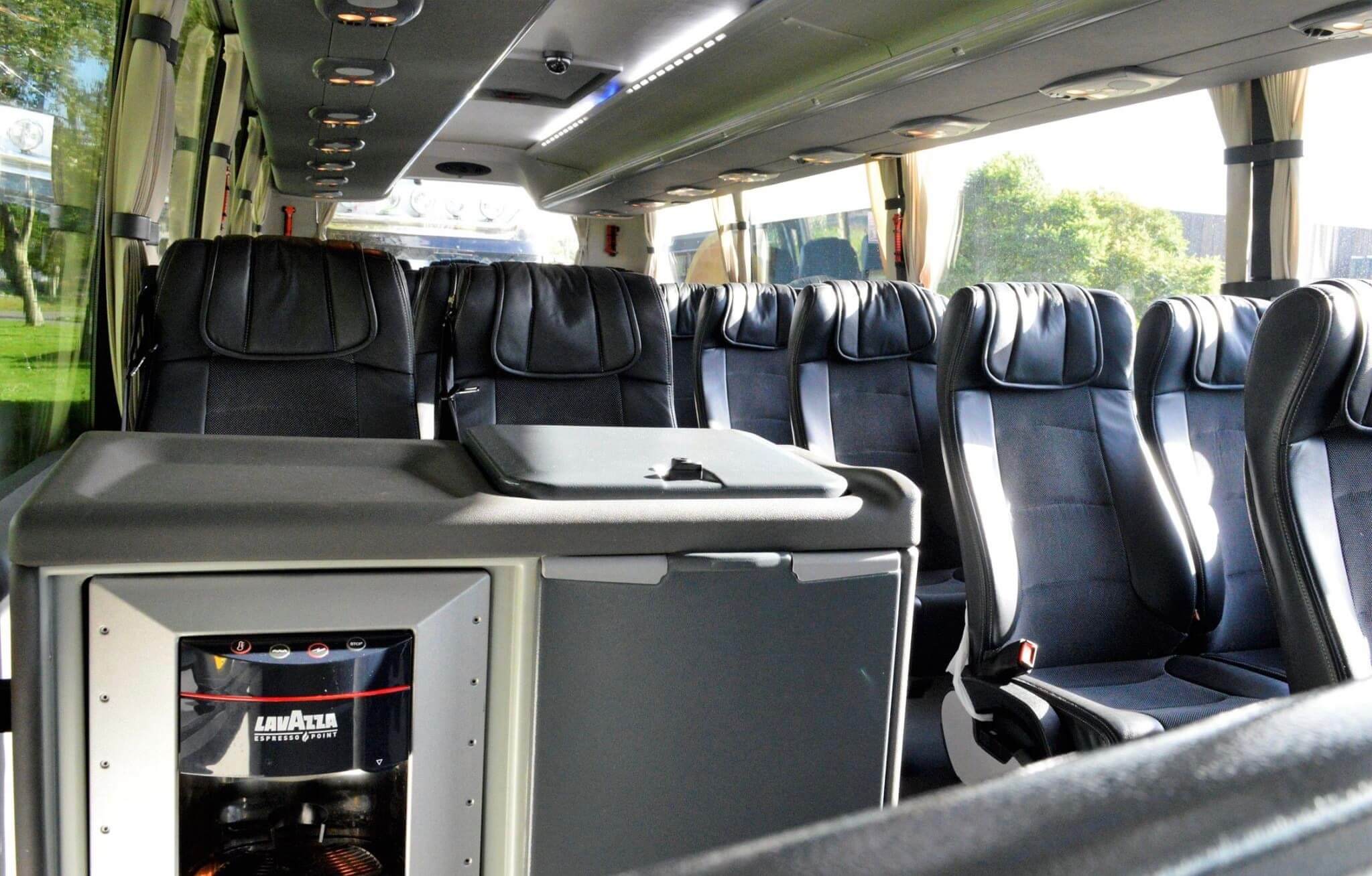 Rent a 58 seater Luxury VIP Coach (SCANIA  HIGER TOURING 2016) from Trax Shuttle Services from Lisbon District 