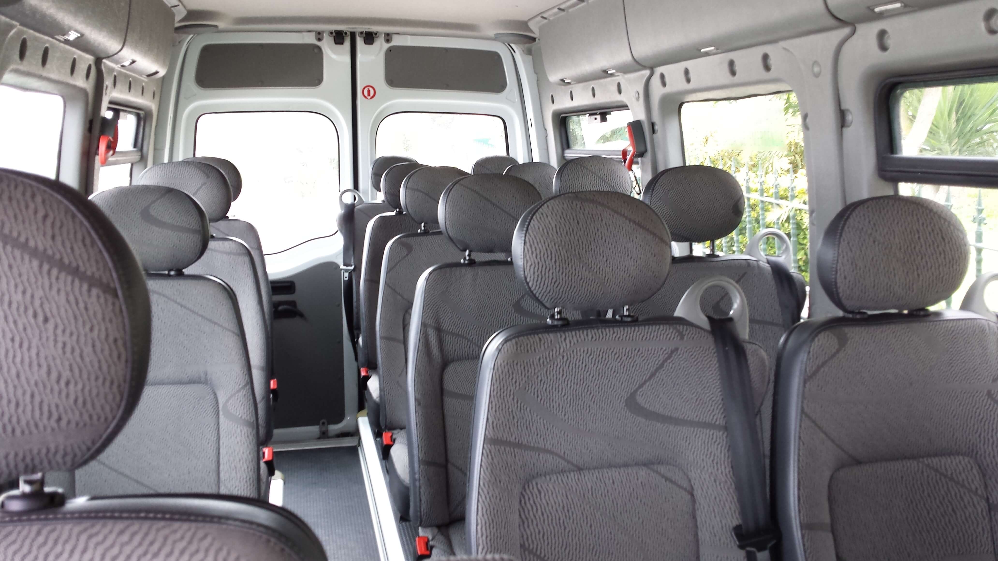 Rent a 15 seater Minibus  (Renault  Master 2008) from Trax Shuttle Services from Lisbon District 