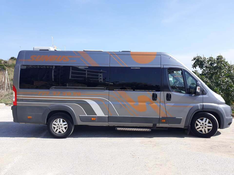 Hire a 17 seater Minibus  (peugeot boxer 2010) from Autobuses Sunbus, S.L. in Málaga 