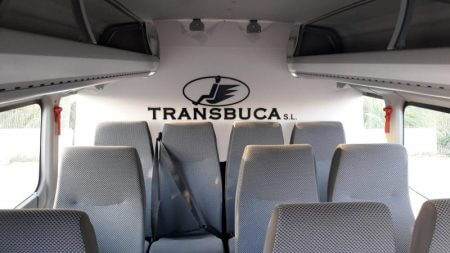 Hire a 16 seater Minibus  (Iveco Strada 2008) from Transbuca in Barcelona 
