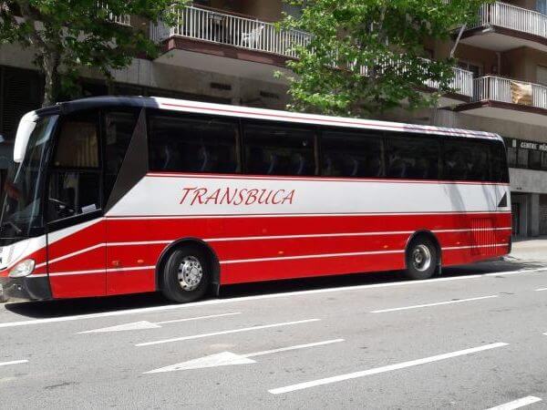 Hire a 55 seater Executive  Coach (VOLVO  B10 2010) from Transbuca in Barcelona 