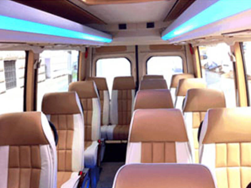Rent a 16 seater Minibus  (Mercedes Sprinter 2019) from VIP MONTPE TOURS from Oviedo 