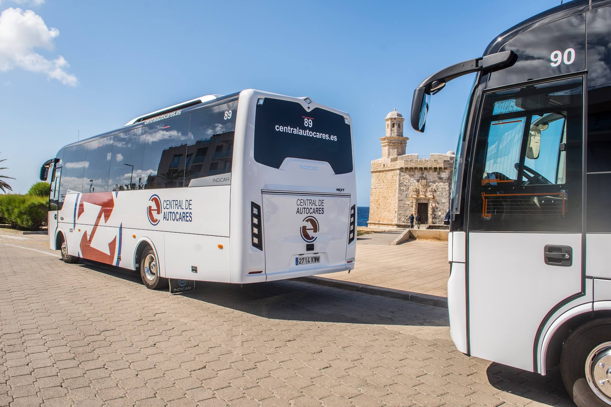 Rent a 37 seater Midibus (MAN NEXT 2019) from CENTRAL DE AUTOCARES DE MENORCA, S.L. from MAHON 