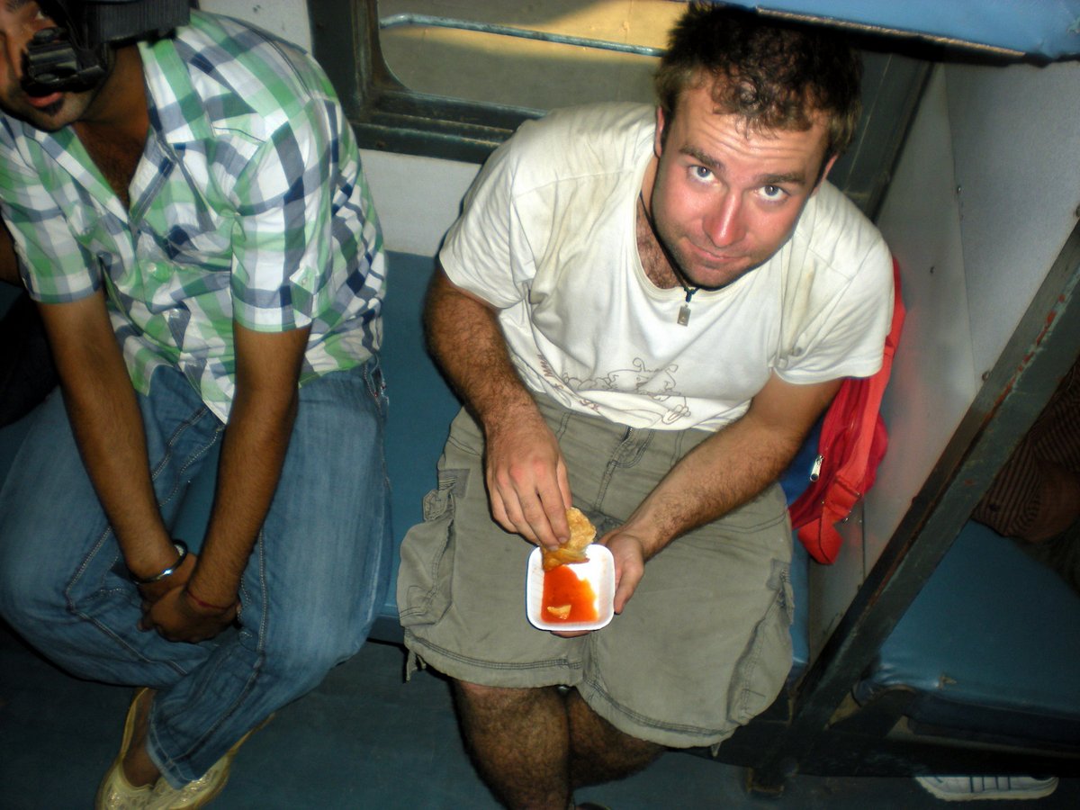 Inside an Indian train
