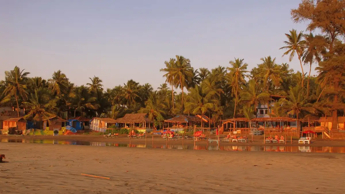 Basic bamboo hut hotels in Goa Accommodation in Goa