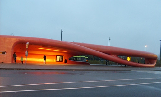 Busstation Hoofddorp, The Amazing Whale Jaw