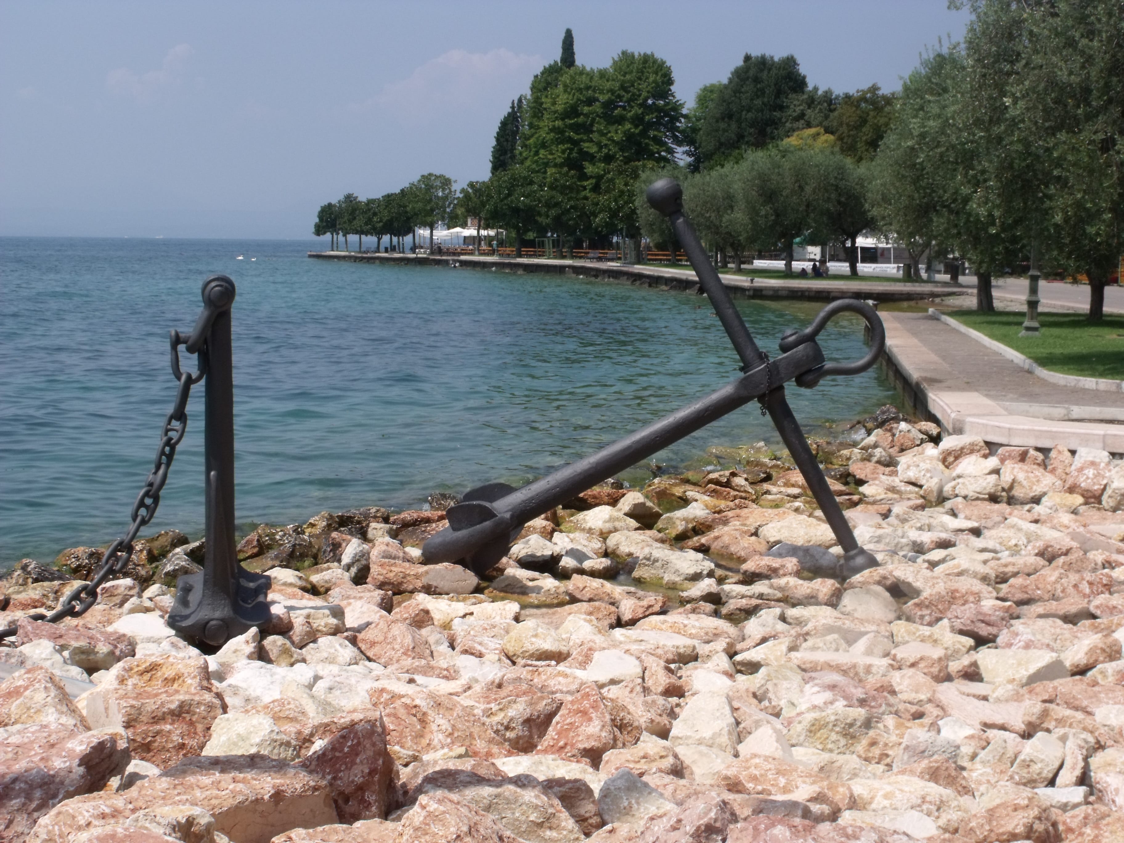Bardolino - Lake Garda - old anchors