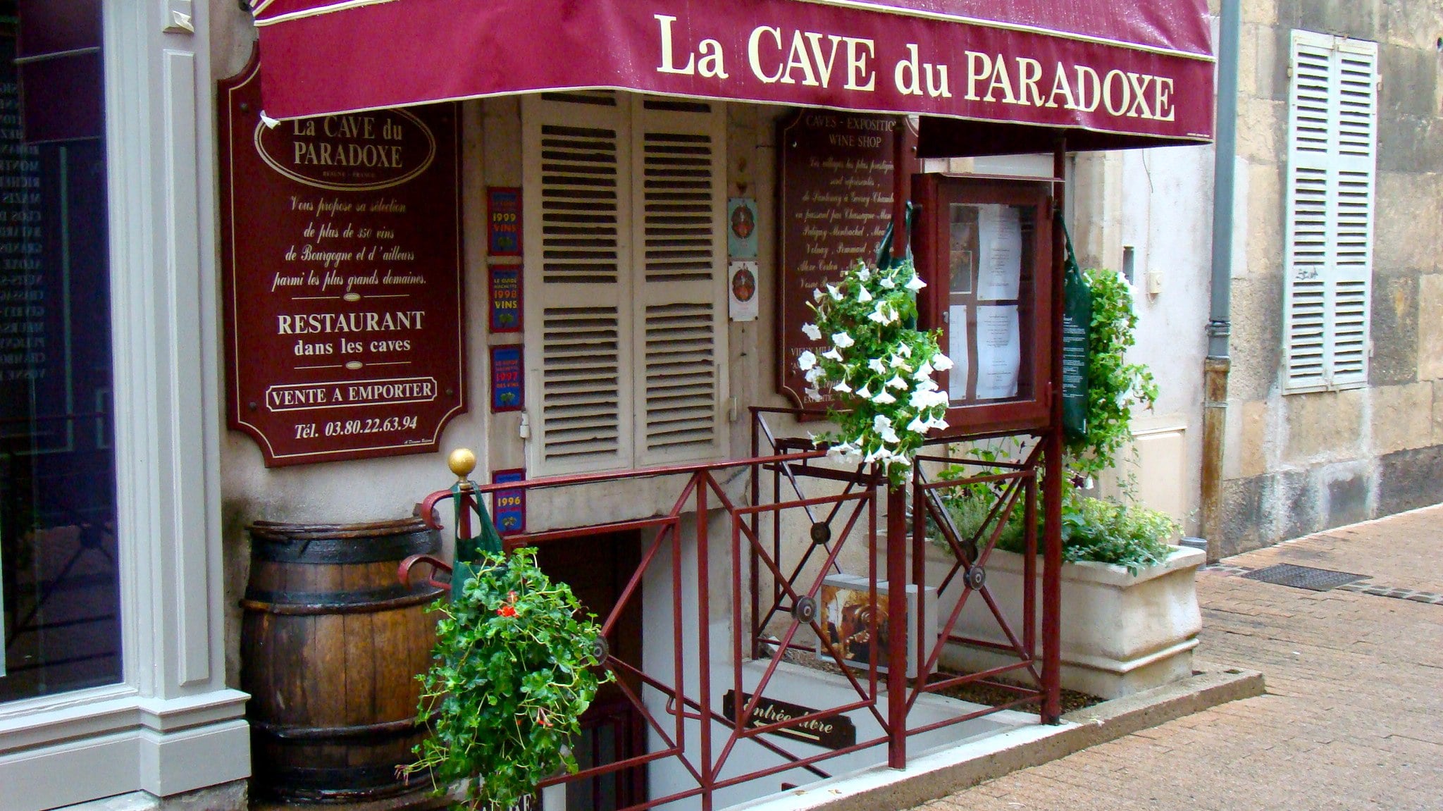 Beaune, France; La Cave du Paradoxe.