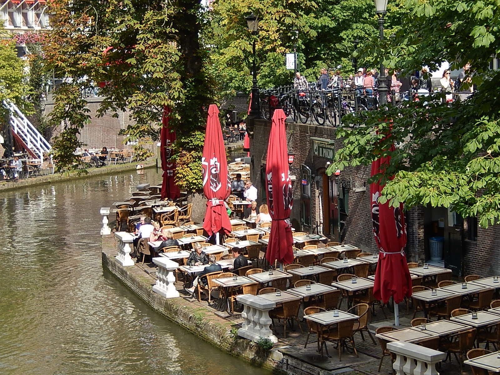 Cafe on a Canal Bend