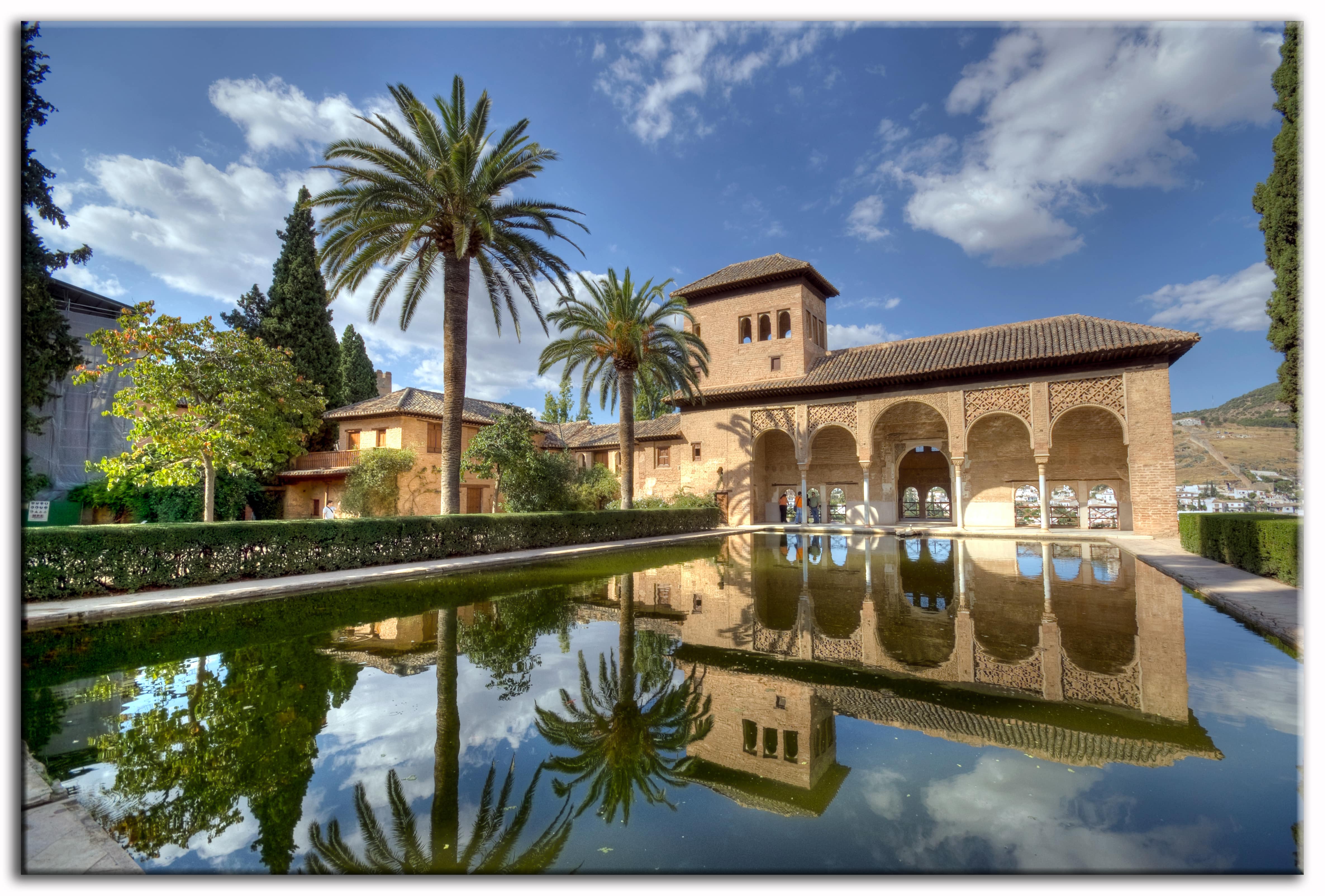 Der Partal, Alhambra von Granada
