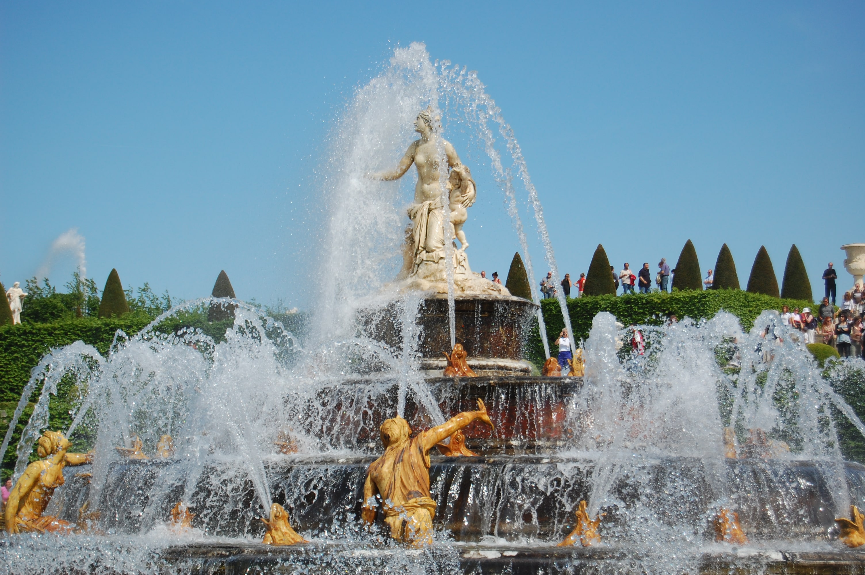 Fountain in the Parc de Versailles