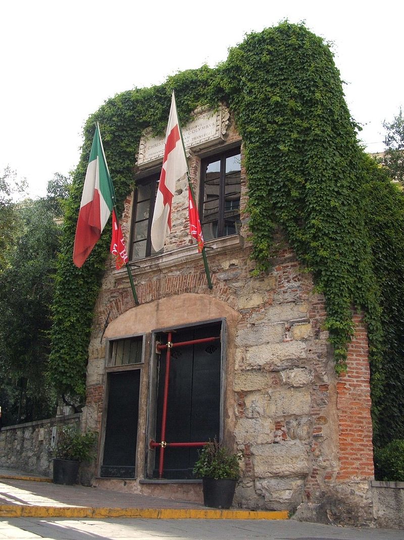 House of Christopher Columbus in Genoa, Italy