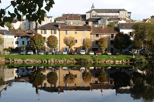 Quartier des ponts à Limoges