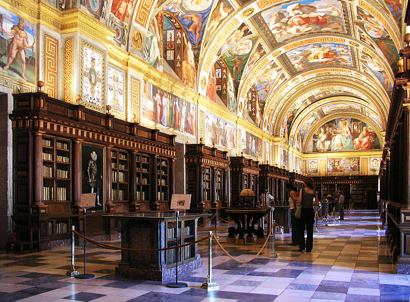 San Lorenzo de El Escorial. Biblioteca.