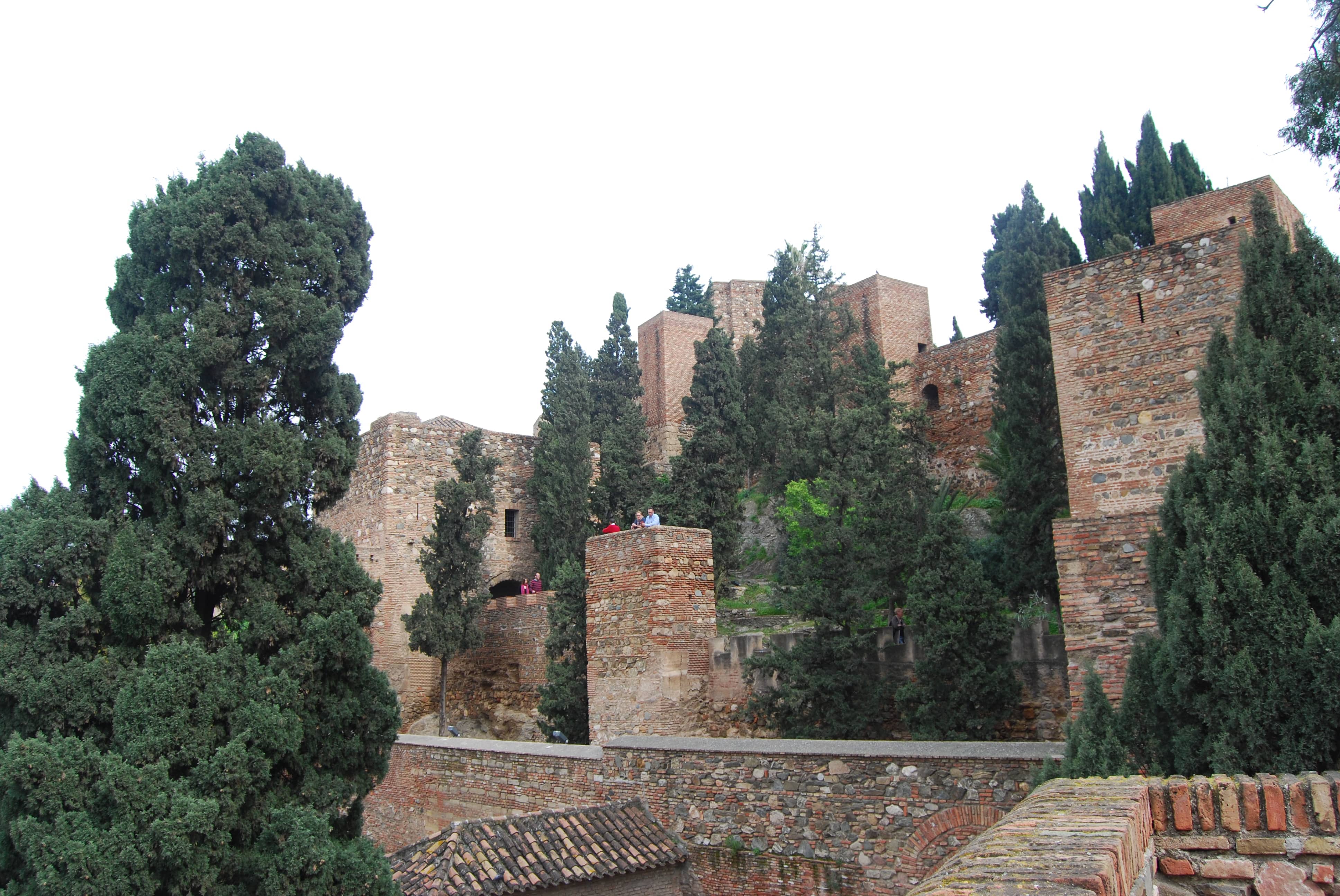 Torres de la Alcazaba de Málaga