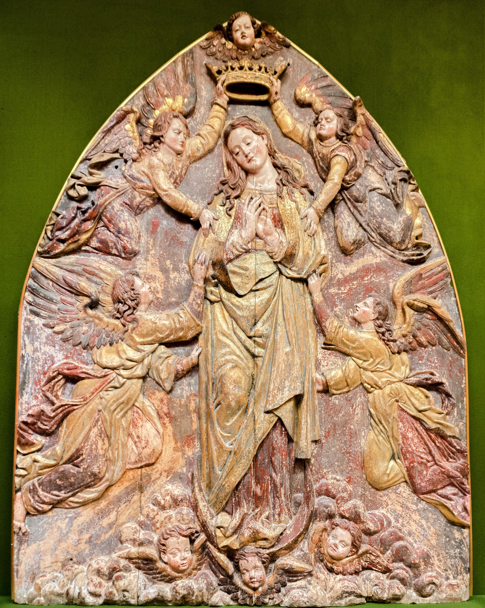 Virgen coronada, Museo de Jaén