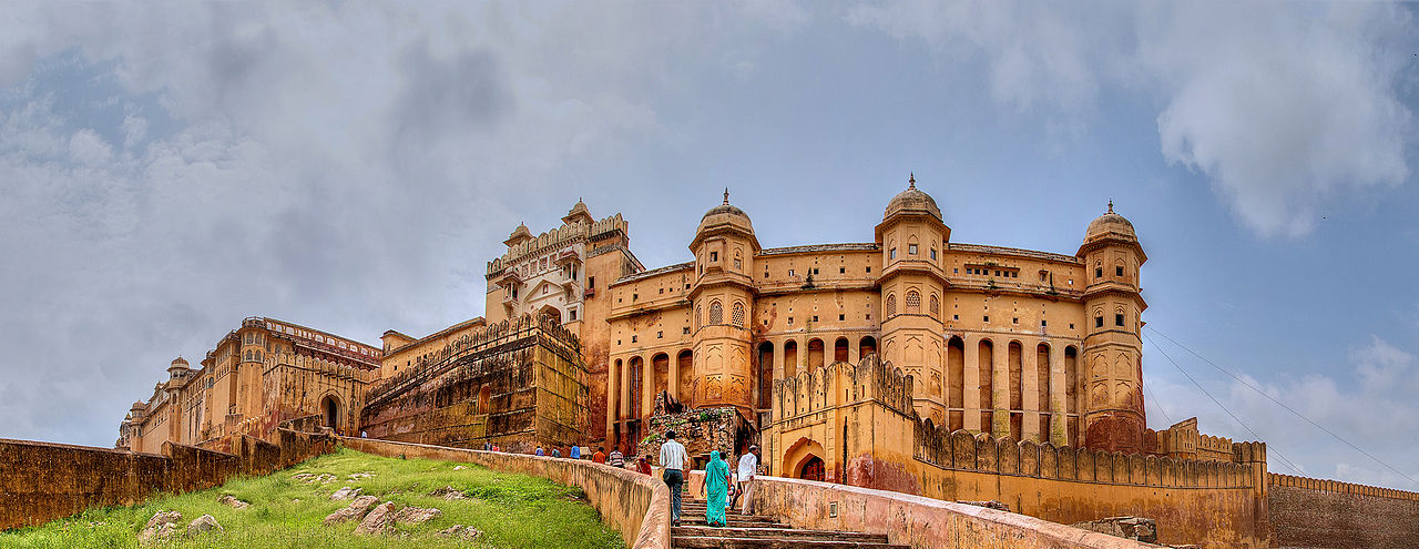 A Panoramic view of Amer Fort