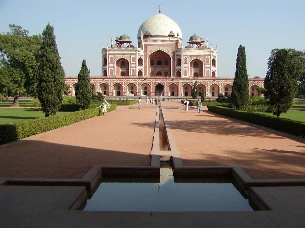 A general view of the Humayun Tomb Complex in New Delhi