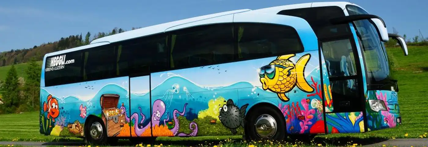 Autobus von Heggli Carreisen Kriens