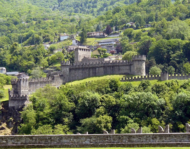 Burg in Bellinzona