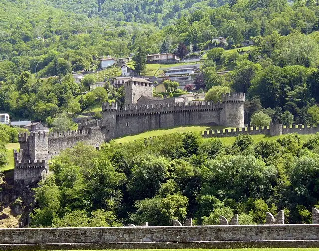 Burg in Bellinzona