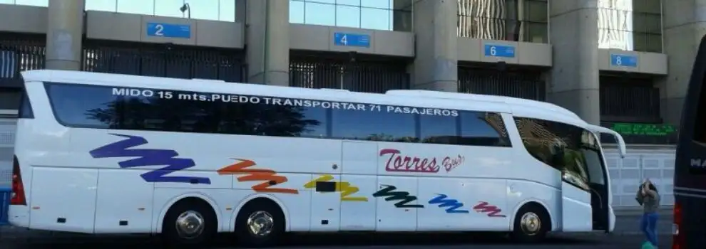 Bus von Autocares Torres Bus in Toledo Bus von Autocares Torres Bus in Toledo