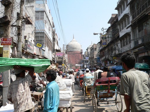 Chawri Bazar Road in New Delhi