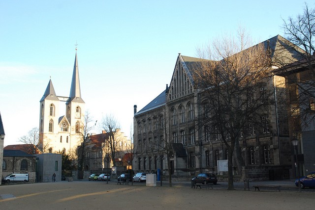 Domplatz in Halberstadt