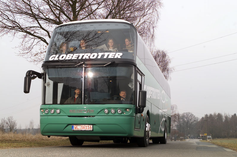 Doppeldecker von Globetrotter Charter a Bus