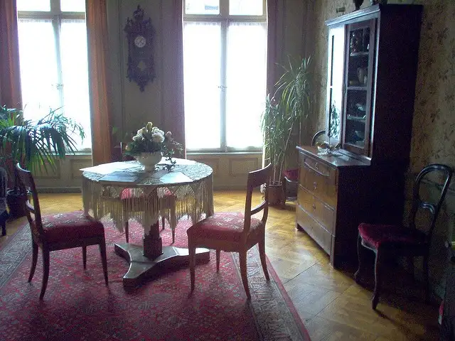 Wohnzimmer im Einstein-Haus