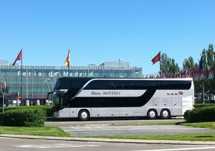 Executive Bus von Hnos. Montoya in Madrid Executive Bus von Hnos. Montoya in Madrid