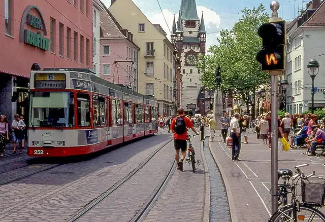 Freiburg Stadt mit ihrem Ambiente