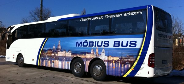 Ferienreisebus von Möbius Bus in Dresden