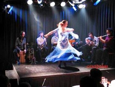 Flamenco show at Casa Patas in Madrid