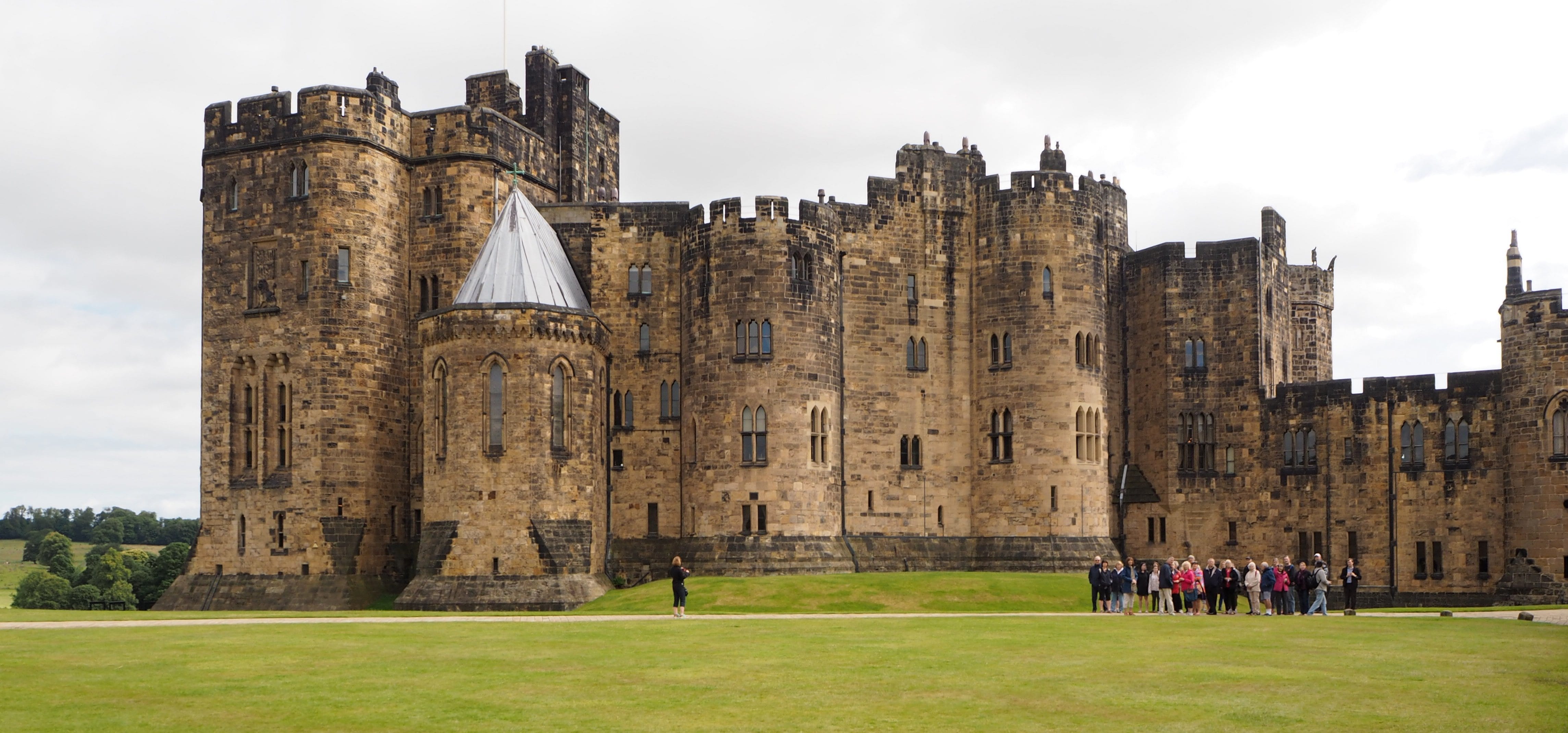 Group At Alnwick Castle