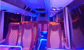 Luxury minibus from Champion Coach Hire