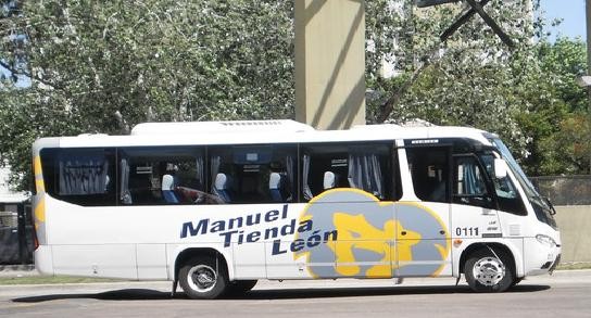 Vista de midibús de Manuel Tienda León