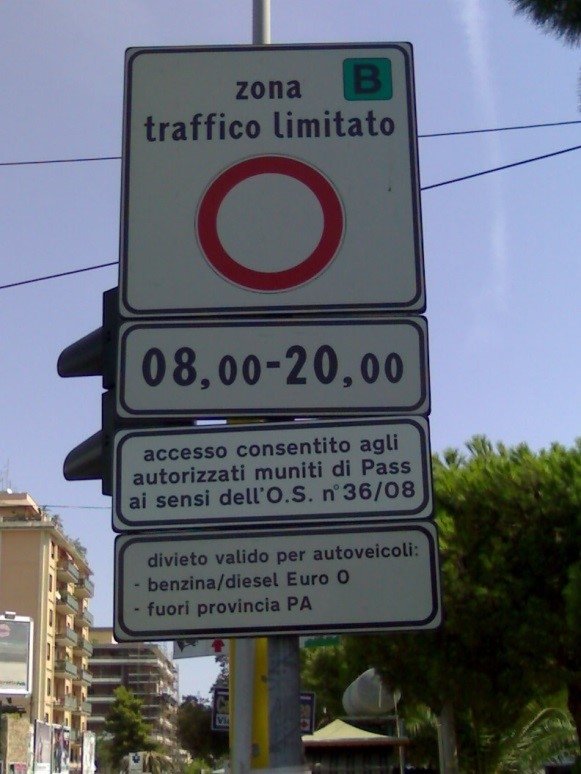 Orari e giorni in cui è attiva la ZTL per i bus a Palermo