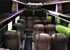 Interior of our of the Mercedes VIP Sprinter (20 seats) from Direct Vip Service in Lijnden