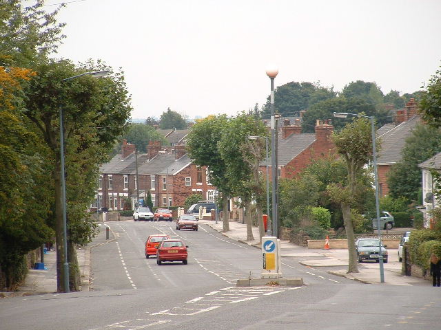A street in Chesterfield