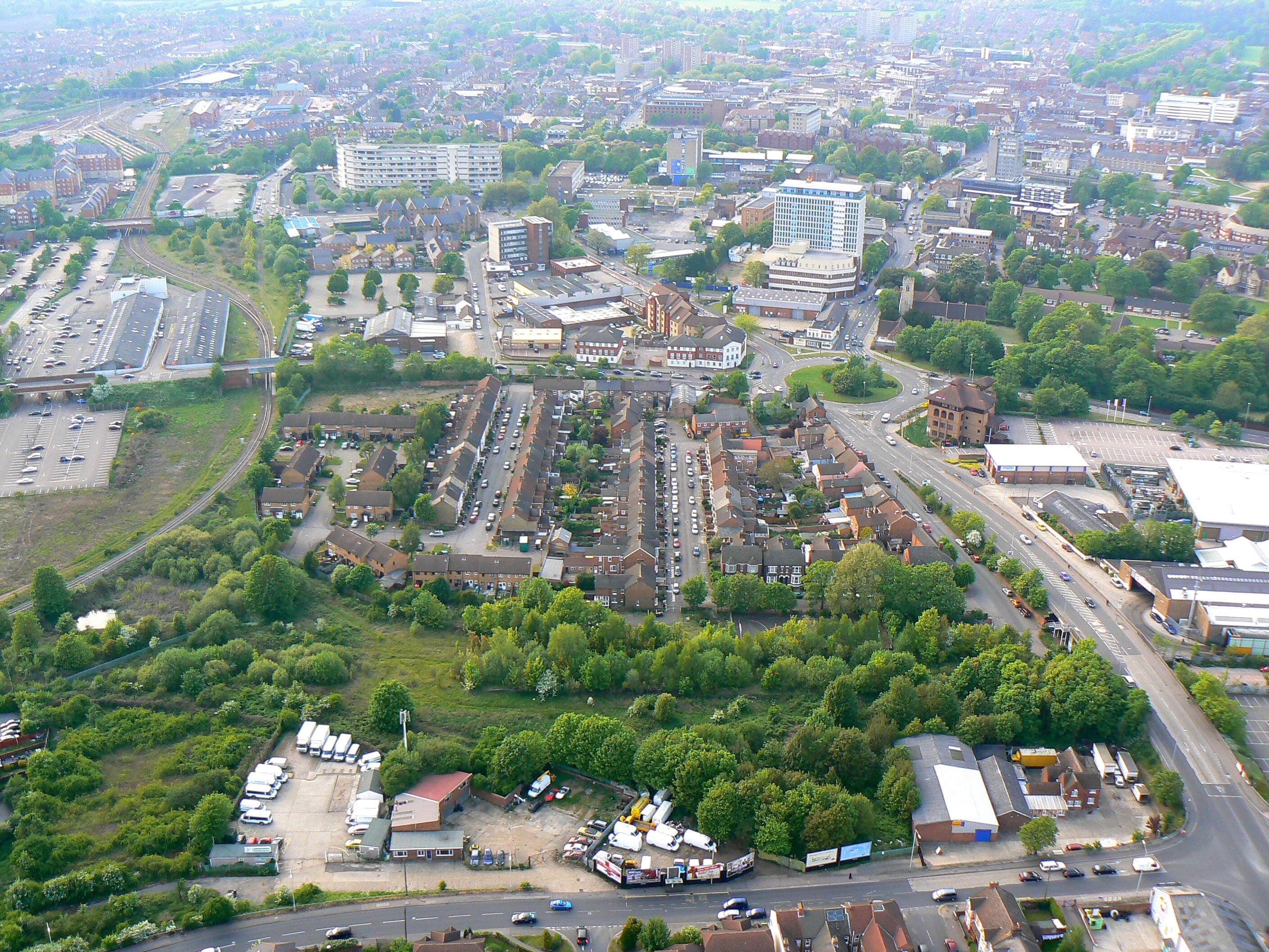 Aerial View, Bedford, Inglaterra