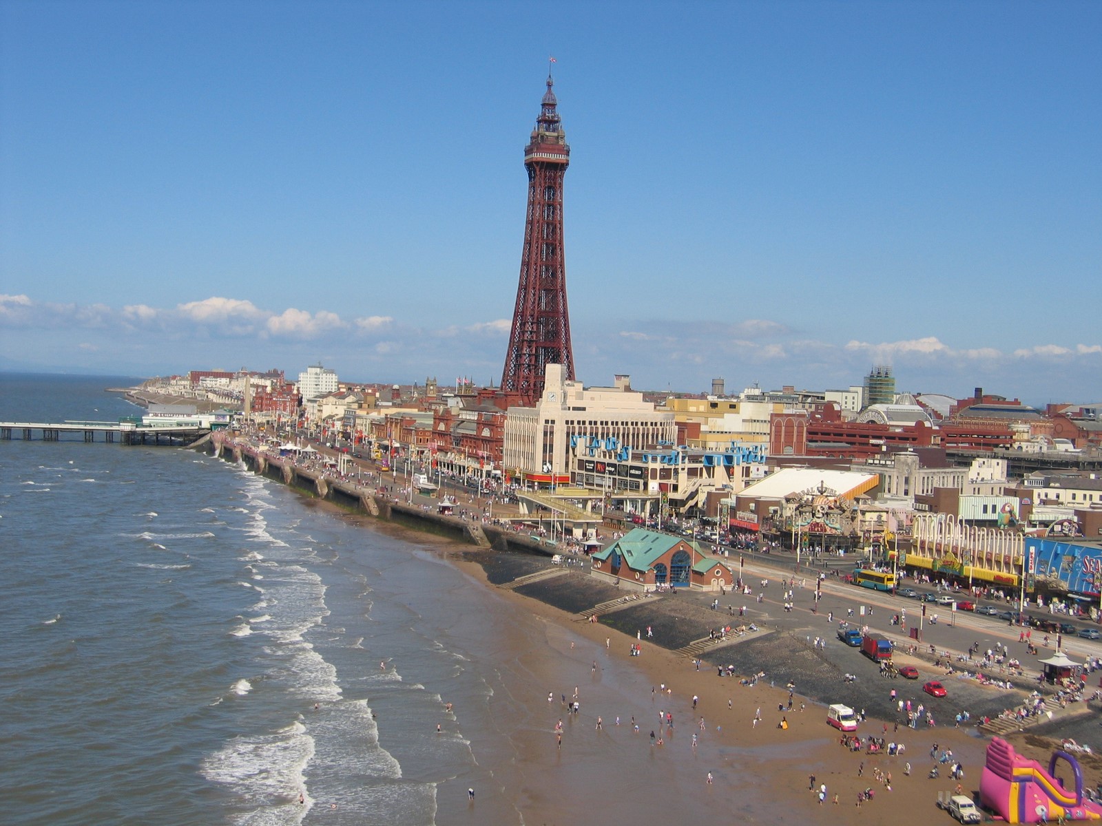 Blackpool, the coastal town in north-west England where Hoyle grew up