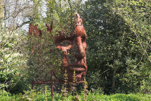 Burghley House Gardens and Artwork
