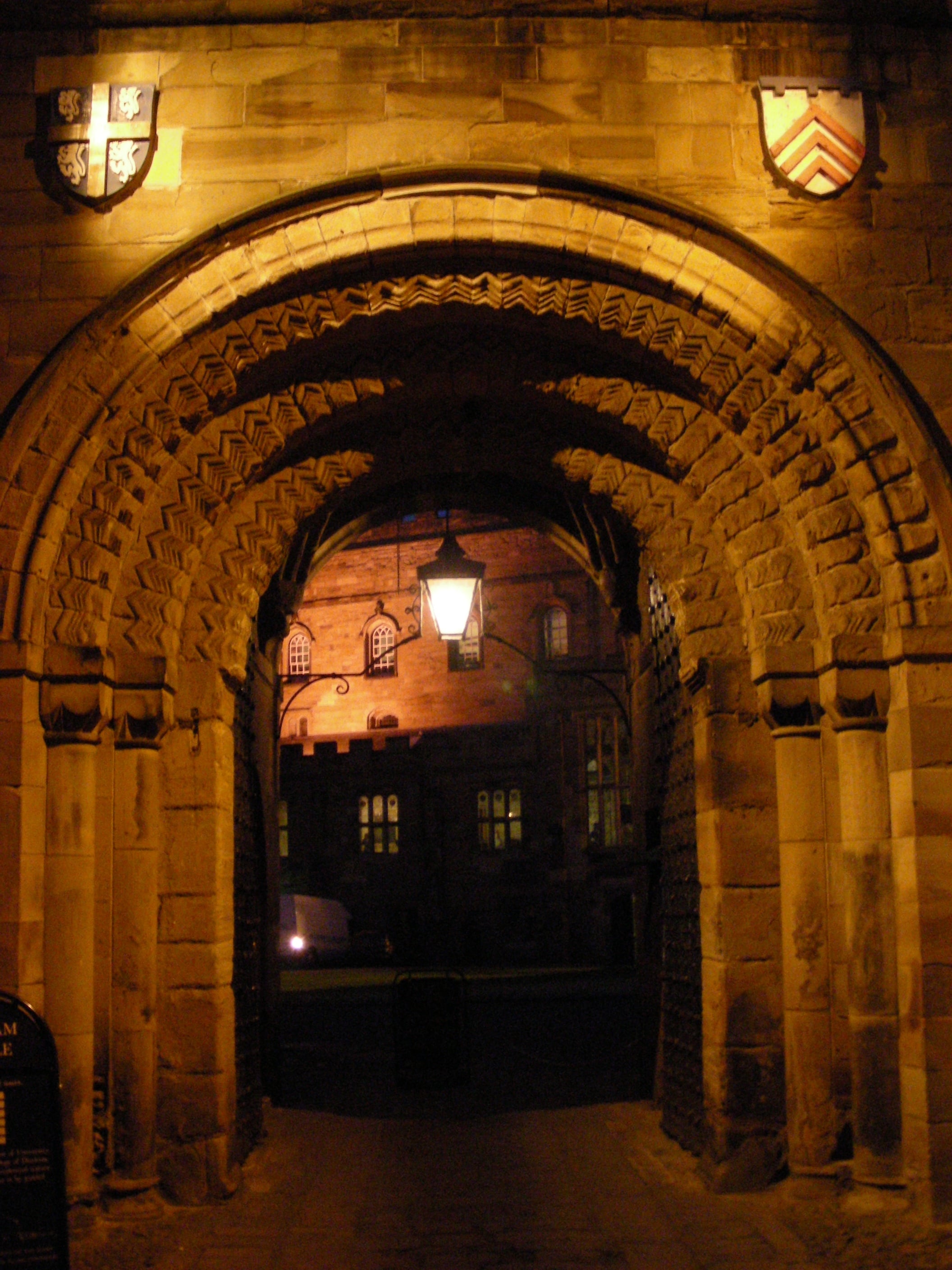 Entrance to the Durham Castle