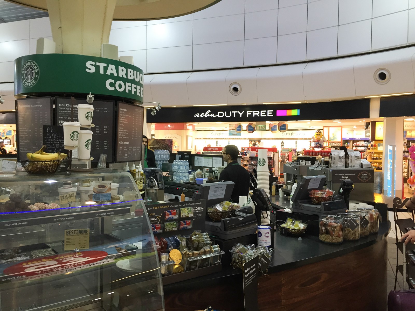 Starbucks Coffee in Luton Airport