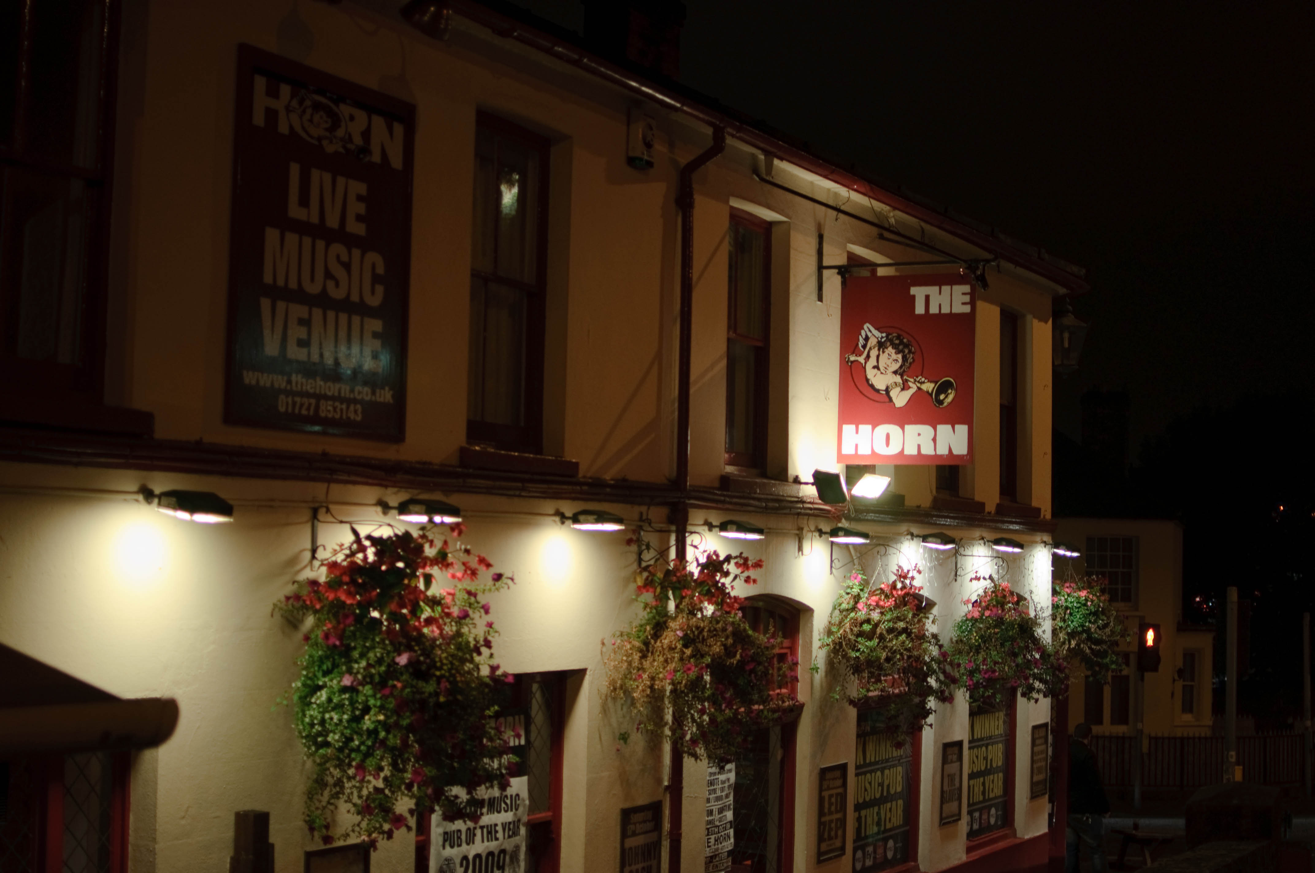 The Horn, pub, in St. Albans